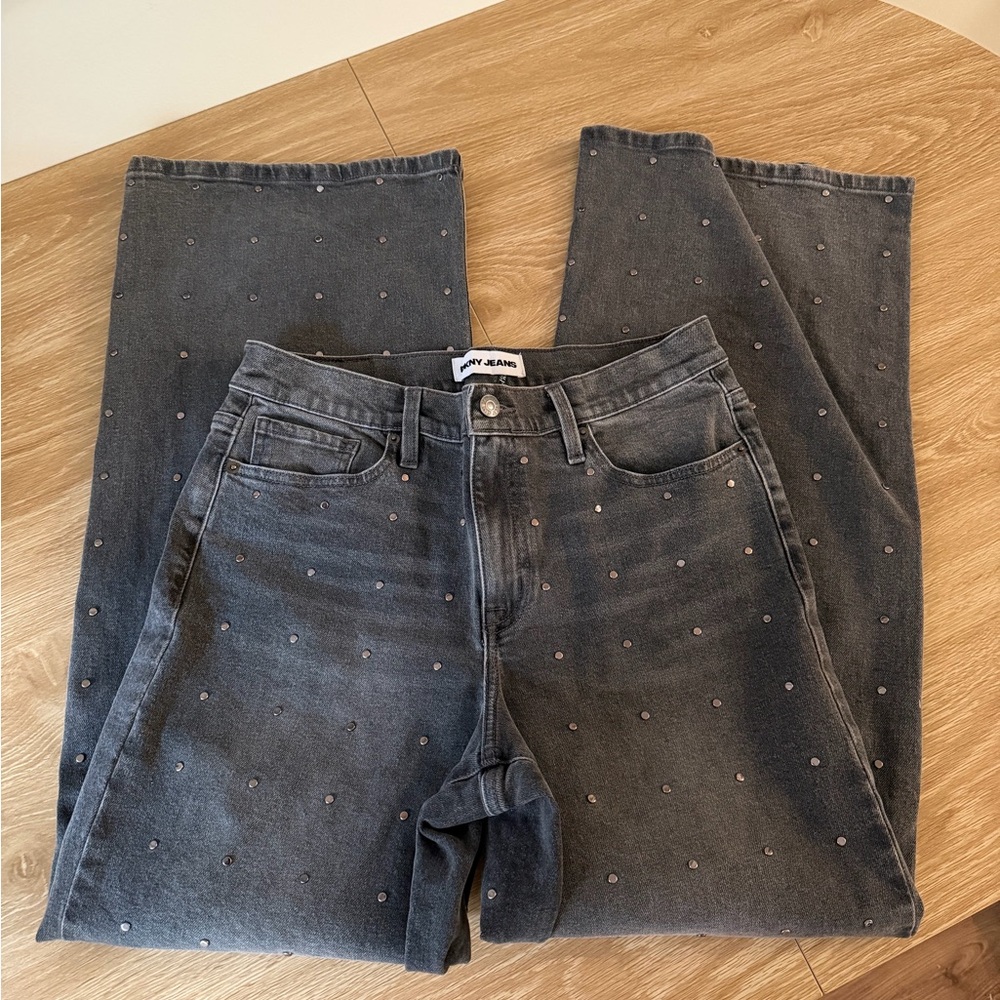 DKNY High Rise Women's Jeans - Charcoal
